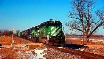 Burlington Northern Train Photo